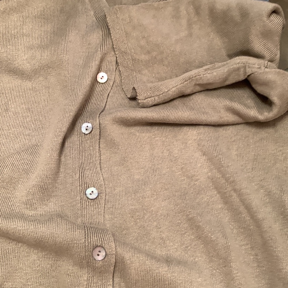 J Jill Linen blend long sweater - Picture 3 of 6